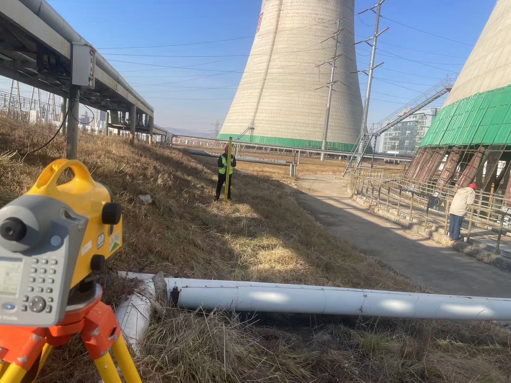 大唐雙鴨山熱電有限公司沉降項目---冷卻塔 煙囪